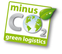 minus CO2 - green logistics